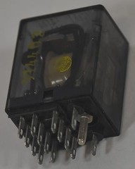 Potter & Brumfield (Tyco) #KHAU-17A11-120 Relay 4PDT 10A Contacts 120VAC Coil