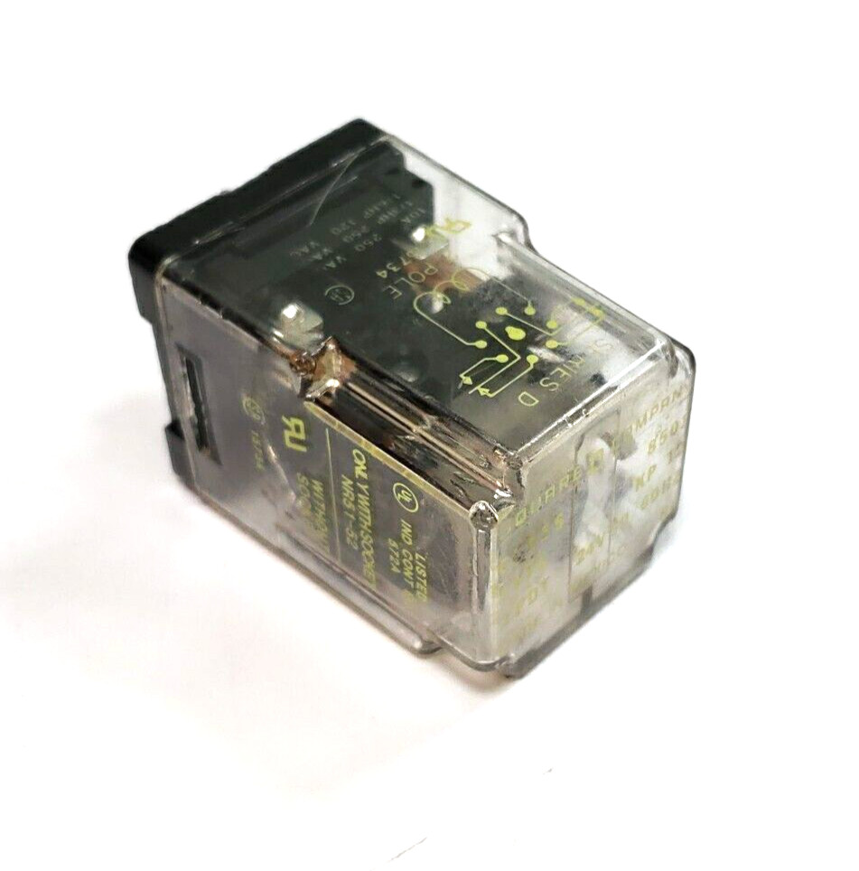 Square-D 8501 KP12V14 DPDT RELAY 24VAC Coil 8-Pin