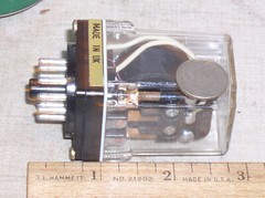 1 SYRACUSE UK 3PDT 3 POLE SKP14DC48 POWER RELAY S 48 V DC COIL 11 PIN OCTAL BASE