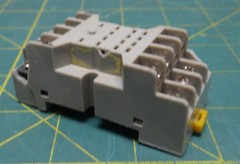 Young Electronics Relay Socket SQ-14 15-Pins 300 V 5 Amps Missing 1 Screw