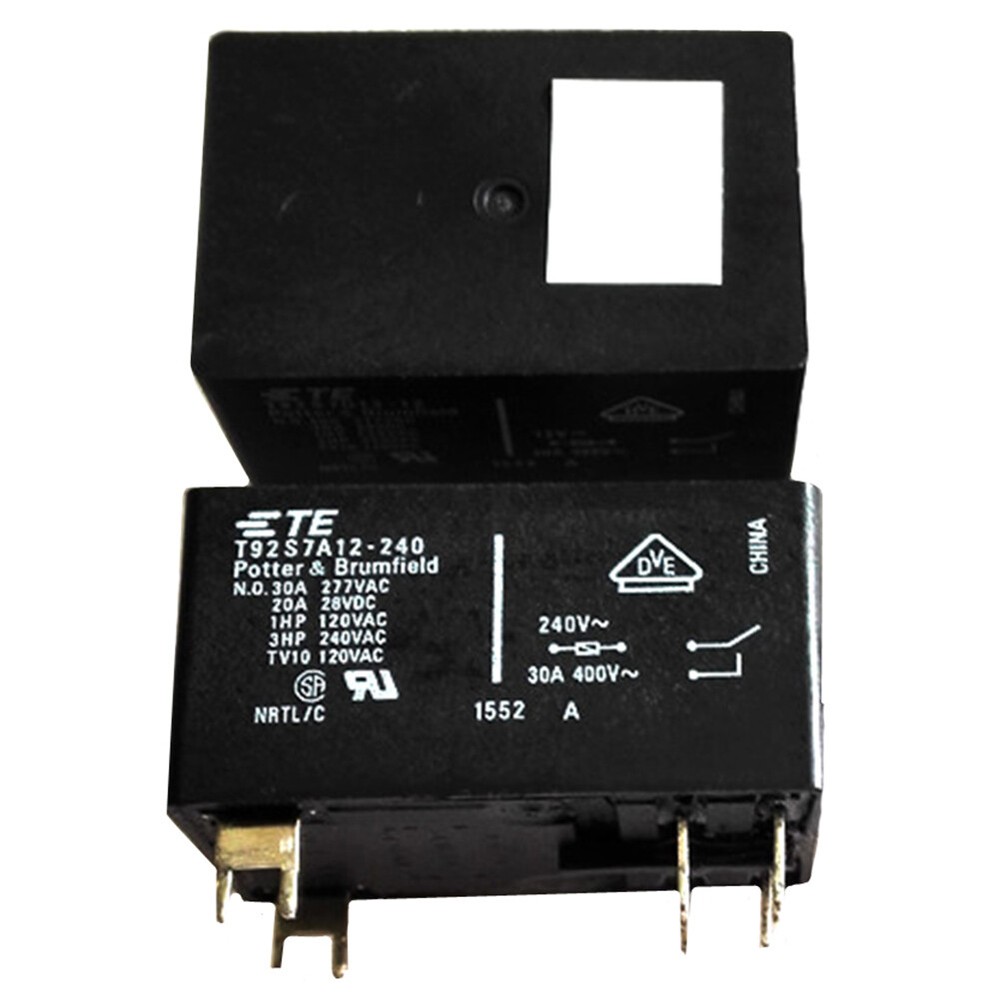 2Pcs TYCO T92S7A12-240 240VAC Power Relay 30A 277VAC 6Pins