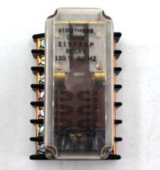 Struthers-Dunn 219FXXP 120V 60HZ Plug-in Relay with Base 6FormA 6-Pole NO