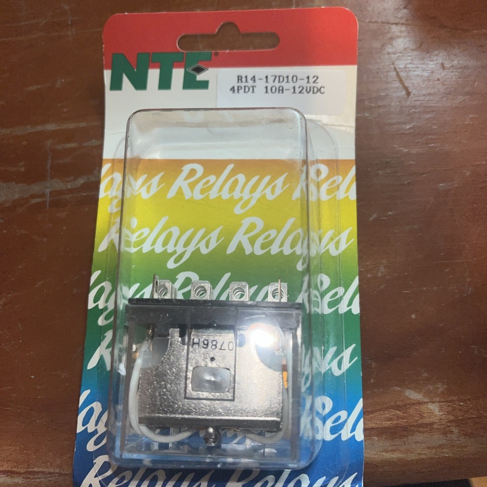 Relay 12VDC 4PDT 10A
