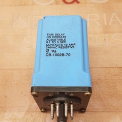 Potter & Brumfield CB-1002B-70 Time Delay 0.1-5 Seconds, 10A, 240VAC Resistive