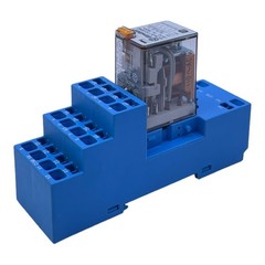 Finder 55.34.8.110.0040 Socket Relay +94.54.1 250V 7A Relay Pack of 3