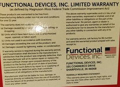 New Functional Devices RIBU1C RIB 10A SPDT 10-30 VAC/DC/120 VAC Enclosed Relay