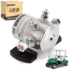 10L0L Max 250A Continuous Duty 12V Solenoid Relay for EZGO Marathon…
