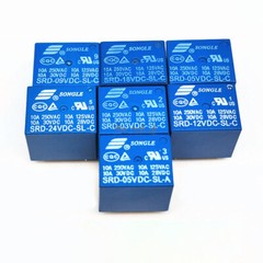 SRD – 3V 5V 6V 9V 12V 24V 48V DC Various Mini Power Relays 4-Pin 5-Pin Relay