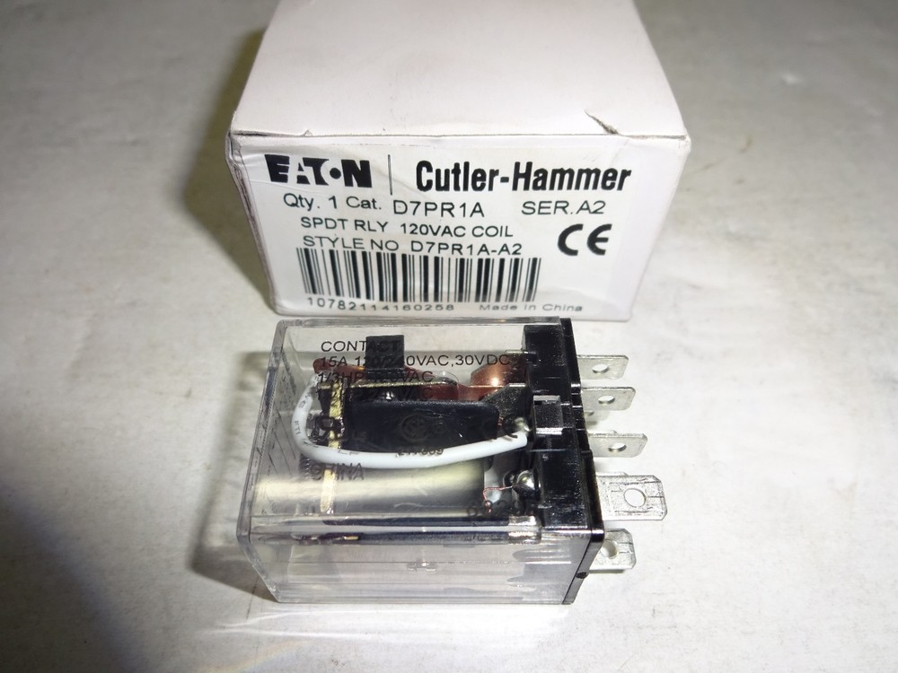 CUTLER HAMMER D7PR1A GENERAL PURPOSE CONTROL RELAY