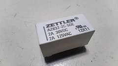 (1) Tube Of 25 New Zettler AZ832-2C-5DE Relays 30vdc/2A 125vac/2A