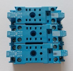 Set Of 3 194814 New-No Box; Finder 94.82 Relay Socket; 250V; 10A; 8-Pin