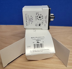 Macromatic Pmpu Phase Monitor Relay, 8 Pin Octal, 3 Phase, Spdt, 190-250V Low