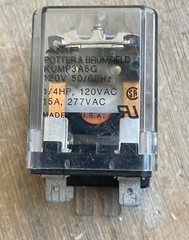 AMF POTTER & BRUMFIELD KUMP3A5G RELAY 15A 1/4HP 120VAC 50/60HZ 4 PINS