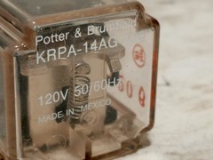 Potter & Brumfield KRPA-14AG-120 Relay 11 Pin 120VAC 10A Lot of 24