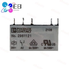 5PCS Power Relay For Phoenix No.2961121 6A 24VDC 240v~250V 5 Pins New