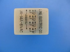 LINE ELECTRIC CO. RELAY, NEW OLD STOCK, JA-14A-6VAC,