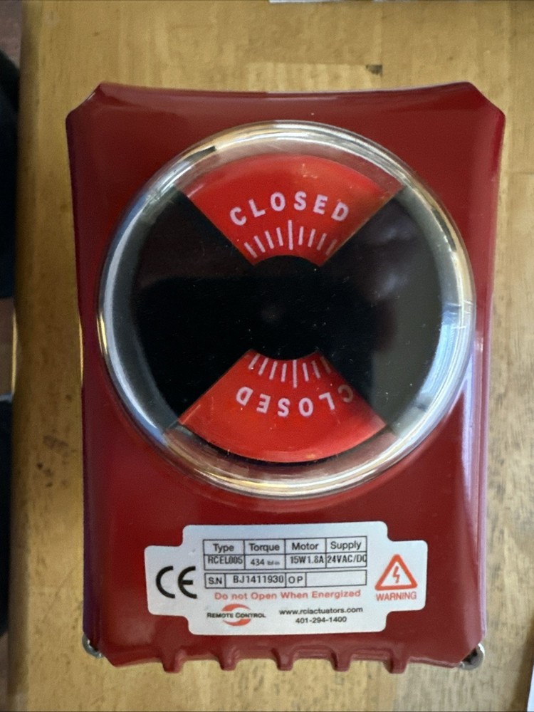 Remote Control RCEL005 Actuator 434LBF-IN Motor: 15W 1.8A 24VAC/VDC