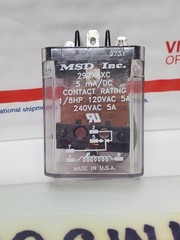 MSD Inc 292XAXC Relay – Used General Purpose Industrial Power Relay