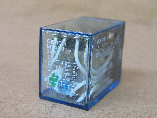 Omron My4nj Power Relay 24Vdc Coil