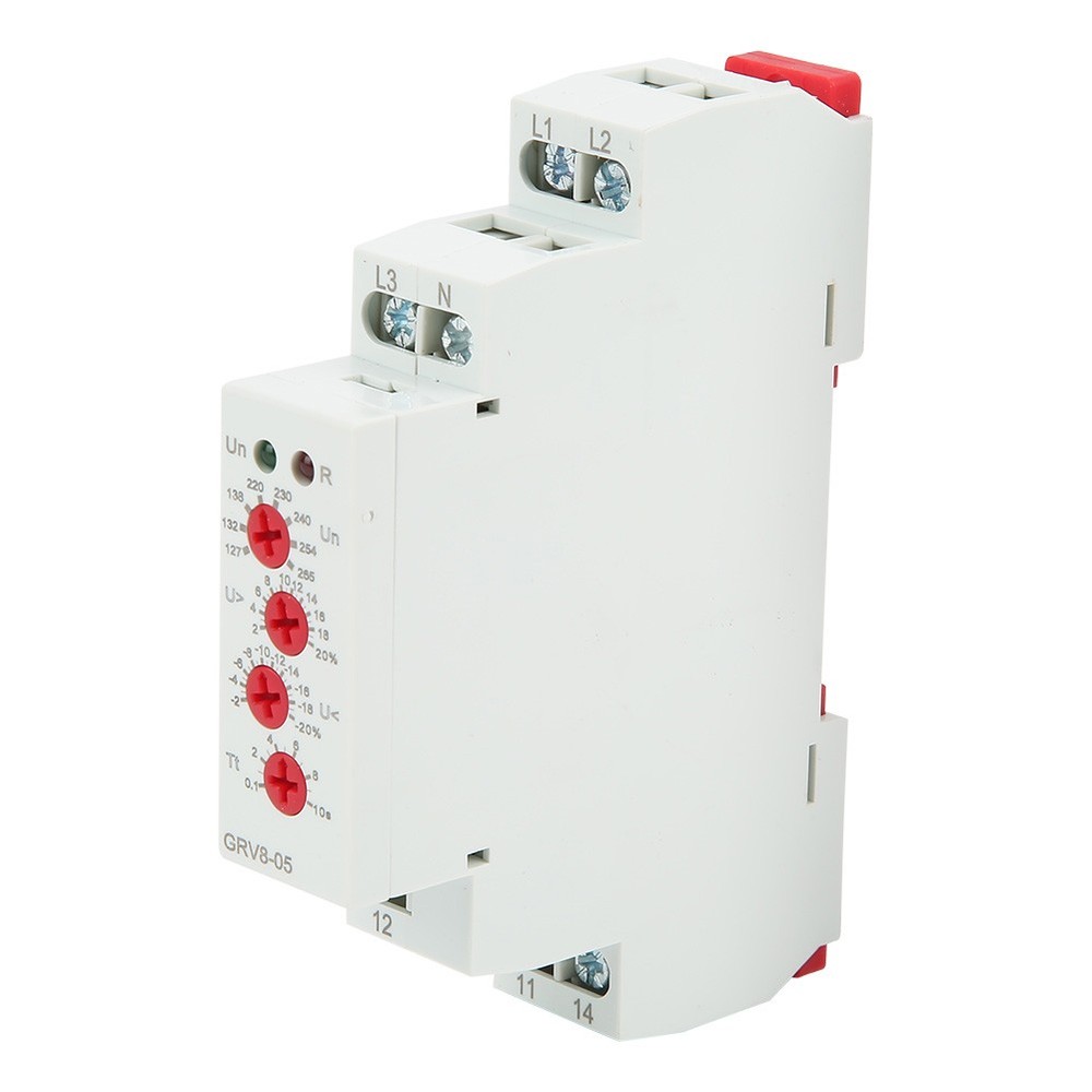 GRV8-05 3 Phase Voltage Monitoring Relay Phase Sequence Phase Failure Protection