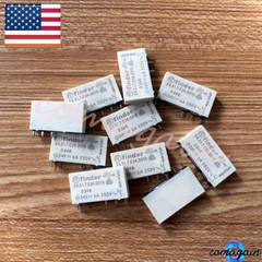 For Finder 34.51.7.024.0010 24VDC 6A 5Pins PCB Mount SPDT SPDT Power Relay x10