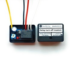 Car DRL led front lights delay turn off timer switch 1 – 90 sec 12V 20A positive