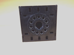 OMRON RELAY SOCKET P3GA-11 11PIN FREE HANGING FOR PANEL MOUNT TIMERS 6A 250VAC