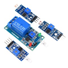 Photoresistor Module DC5V/12V Relay Light detect Control Switch Detection Sensor