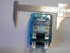 NTE R55-11A20-240F DPDT 25A 240VAC Flange Mount