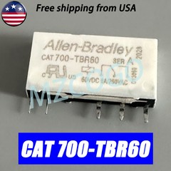 Power Relay For Allen-Bradley CAT 700-TBR60 CAT700-TBR60 60VDC Shipped From USA