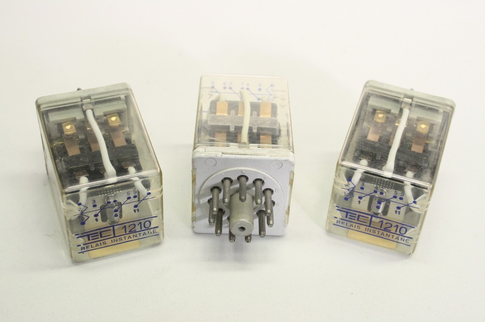 3x TEC 1210 48V Relay 1210