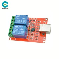 5V/12V USB Relay 1/2/4/8 CH Programmable Computer Control Relay For Smart Home