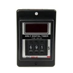 Digital Timer Switch Controller Programmable Countdown Time Relay 220V 1S-999S