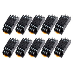 10 pcs Relay Socket Base 14 pin Replacement for Omron PYF14A