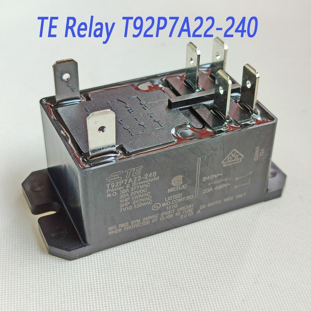 TE Tyco Relay T92P7A22-240 240VAC 20A 6Pins Power Relay New