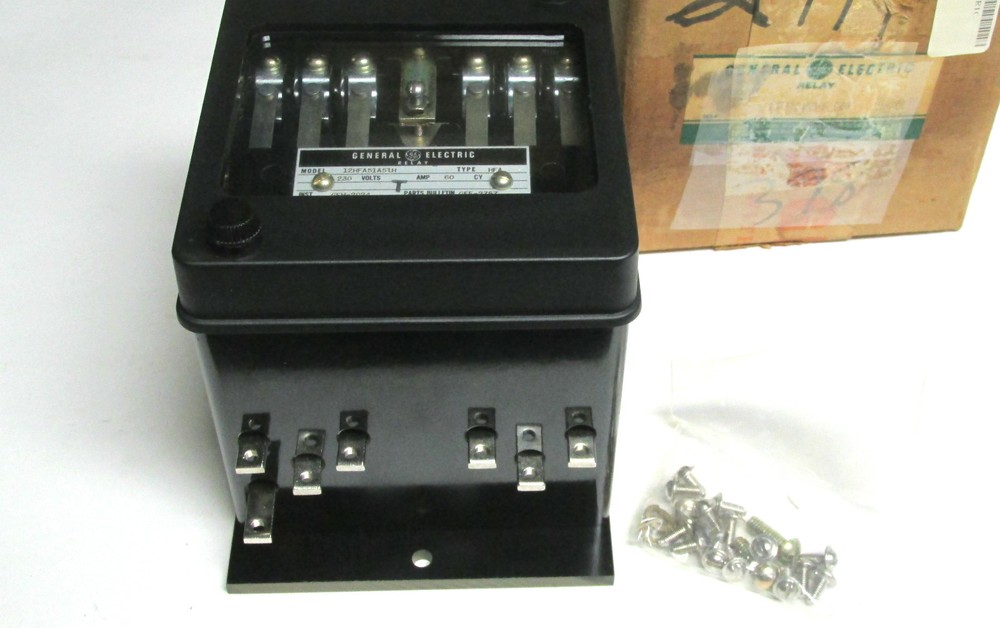 * NIB .. General Electric Relay Type HFA 230V Cat# 12HFA51A51H … VY-501