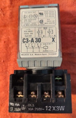 TURCK C3-A30 X RELAY WITH BASE 12X3W