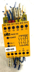 PILZ PNOZ X3 3S/10 5 AMPS 230 VAC 24 VDC 2 W