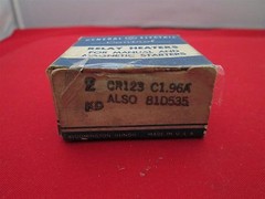 GE General Electric CR123 C1.96A Heater