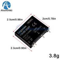 G3MB-202P DC-AC PCB SSR In 5V 12V DC Out 240V AC 2A Solid State Relay Module