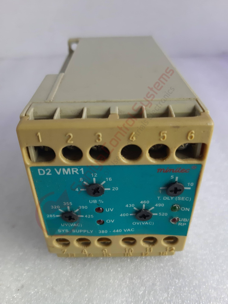 Minilec D2 VMR1 Phase Failure Relay