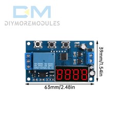 DC 12V LED Digital Delay Timer Control Switch Relay Module PLC Automation