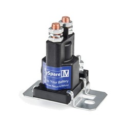 Amp 12V Solenoid Battery Isolator Starter Relay 4 Pin SPST