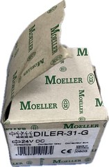 MOELLER DILER-31-G Control Relay Contactor 24VDC-Coil 3NO 1NC 1Aux 10A 600V