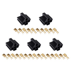 5 Pin Relay Connector – 12V Socket, 30Amp/40Amp, 6.3mm Truck Vehicle Relay, 5 Pa