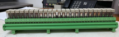 👀ASCO 24 CHANNEL RELAY MODULE 5600597 W/ 24 OMRON 24 VDC RELAYS G2R-1-S(S)