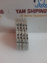 Wieland 80.010.4100.0 Relay Module 24V DC 250V 6A DIN Rail Lot of 4