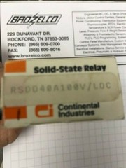 Eurotherm Solid State Relay RSDD/40A/100V/LDC / RSDD40A100VLDC / RSDD40A100VLDC