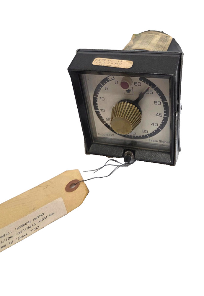 Eagle Signal Cycl-Flex HP5 Reset Timer 0-60 Min 115/2 (115-120V, 230-240V)