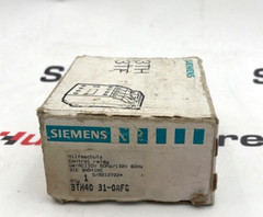 Siemens 3TH40 31-0AF0 Control Relay ac110v 50Hz/132v 60Hz